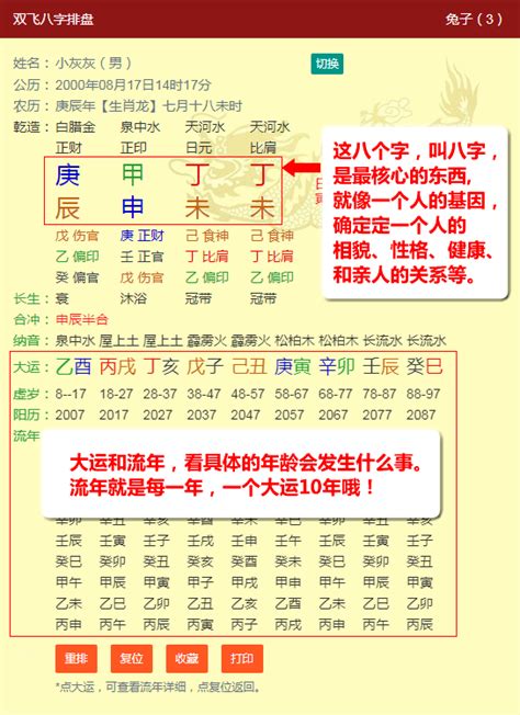 四柱五行|八字排盘,四柱八字排盘算命,免费排八字,在线排盘系统